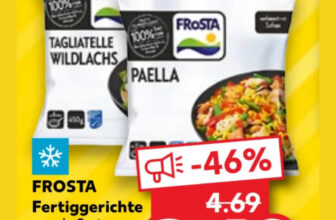 Kaufland – FRoSTA, 450-500g Packung für 2,49 € bis 10.01.2024