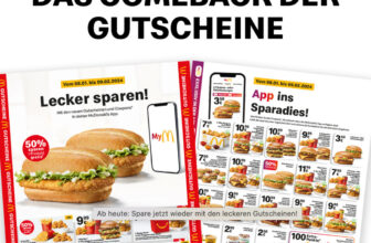 Lecker sparen – McDonald’s Gutscheine bis 09.02