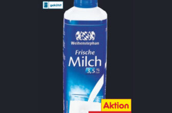 Netto-Weihenstephan Frische Milch 1,5% oder 3,5% Fett, 1L , nur 0,99 € [bis 13.01]