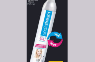 Netto -Sodastream Alcojet-Tauschzylinder, nur 4,79 € [bis 12.04]