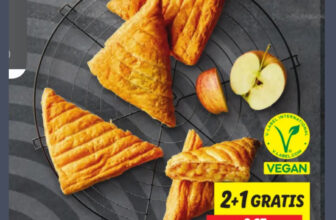 Lidl -Vegane Apfeltasche, Je 3 Stück, nur 1,58 € [bis 03.02]