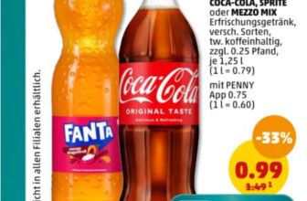 Penny – Coca Cola 1,25L ab 0,75€ bis 03.05.2025