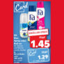 Kaufland -FA Deo Spray oder Roll-on, versch. Sorten,je 50ml-Roller oder 150ml-Fl., ab 1,29 € [bis 17.01]