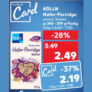 Kaufland – Kölln Hafer-Porridge, verschiede Sorten, ab 2,19 €